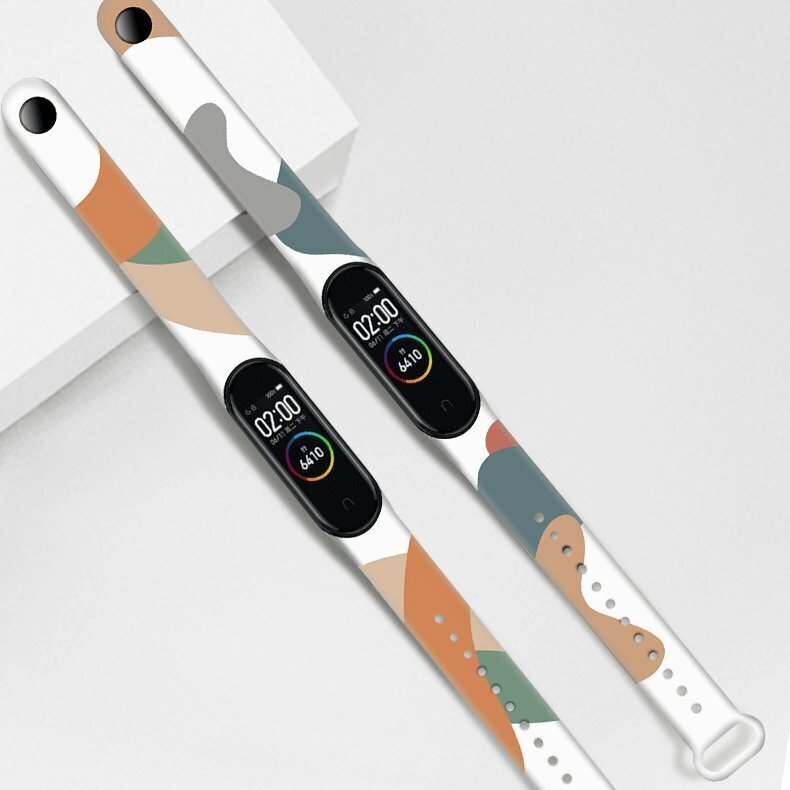 Laikrodžio apyrankė Strap Moro skirtas Xiaomi Mi Band 5 / Mi Band 6, D7 цена и информация | Telefono dėklai | pigu.lt