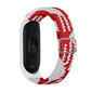 Watch Band White Red цена и информация | Išmaniųjų laikrodžių ir apyrankių priedai | pigu.lt