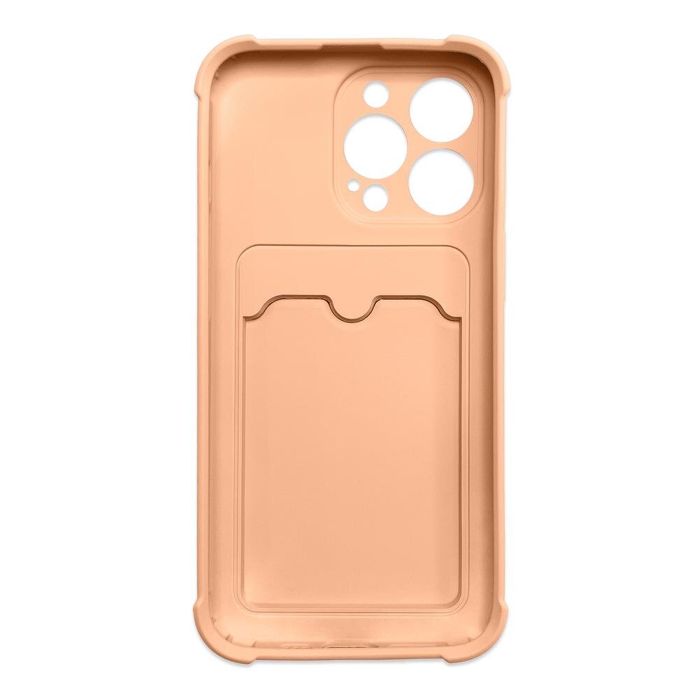 Hurtel Card Armor Case cover skirtas iPhone XR, rožinis цена и информация | Telefono dėklai | pigu.lt