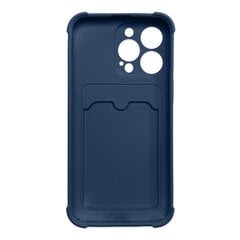 Hurtel Card Armor Case cover skirtas iPhone XS Max, mėlynas kaina ir informacija | Telefono dėklai | pigu.lt