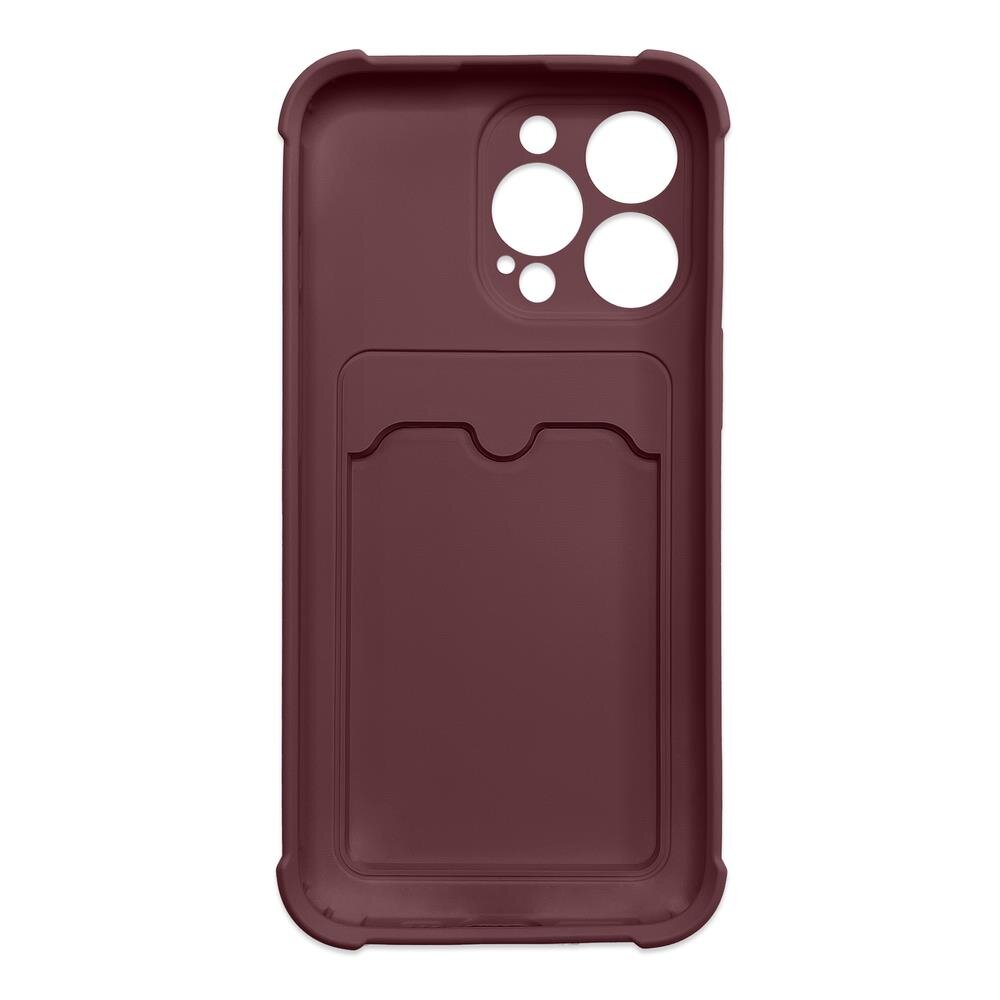 Hurtel Card Armor Case cover skirtas iPhone 11 Pro, violetinis kaina ir informacija | Telefono dėklai | pigu.lt