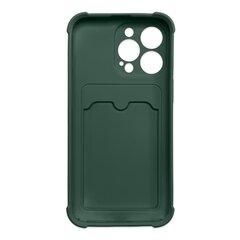 Hurtel Card Armor Case cover skirtas iPhone 11 Pro Max, žalias kaina ir informacija | Telefono dėklai | pigu.lt