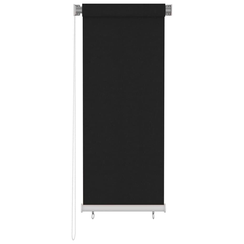 Lauko roletas, juodos spalvos, 60x140cm kaina ir informacija | Žaliuzės | pigu.lt