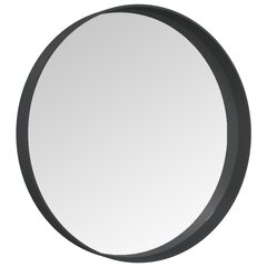 Sieninis veidrodis, 30 cm, juodas kaina ir informacija | Veidrodžiai | pigu.lt