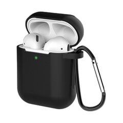 Hurtel AirPods 2 / AirPods 1, black цена и информация | Аксессуары для наушников | pigu.lt