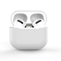 AirPods Pro Case Silicone Soft Earphone Cover White (Case C) цена и информация | Аксессуары для наушников | pigu.lt