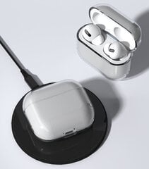 Case for AirPods Pro 2 / AirPods Pro Hard Hard Headphone Cover Transparent (Case A) kaina ir informacija | Telefono dėklai | pigu.lt