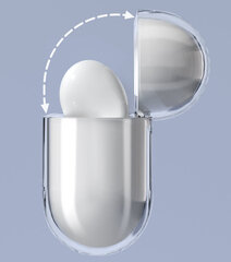 AirPods Pro Case Silicone Soft Earphone Cover White (Case C) цена и информация | Аксессуары для наушников | pigu.lt