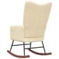 Supama kėdė, kreminės baltos spalvos, aksomas kaina ir informacija | Svetainės foteliai | pigu.lt