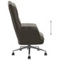 Poilsio kėdė, tamsiai pilkos spalvos, aksomas kaina ir informacija | Svetainės foteliai | pigu.lt