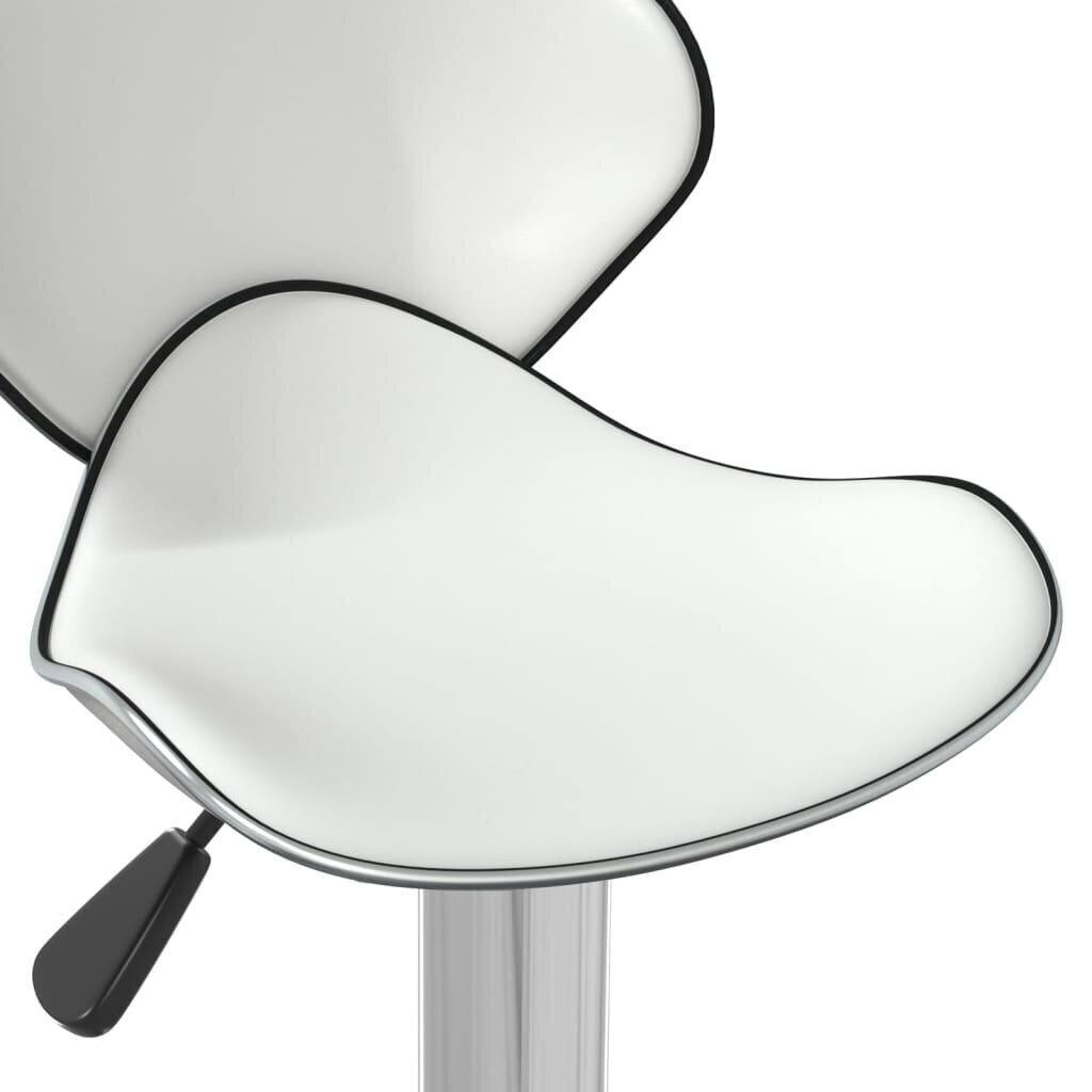 Baro taburetė, balta kaina ir informacija | Virtuvės ir valgomojo kėdės | pigu.lt