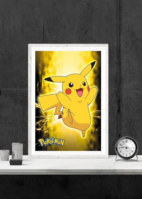 Pokemon Pikachu Lightning, 61x91,5 cm kaina ir informacija | Žaidėjų atributika | pigu.lt