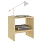 Naktinė spintelė, 40x30,5x40cm, pušies medienos masyvas kaina ir informacija | Spintelės prie lovos | pigu.lt