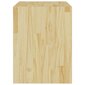 Naktinė spintelė, 40x30,5x40cm, pušies medienos masyvas kaina ir informacija | Spintelės prie lovos | pigu.lt