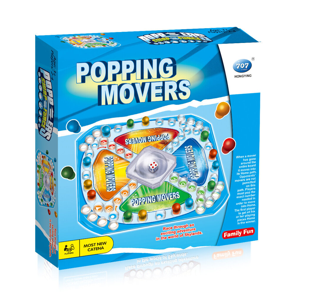 Stalo Žaidimas Popping Movers kaina ir informacija | Stalo žaidimai, galvosūkiai | pigu.lt