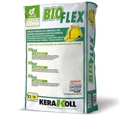 Клей минеральный Bioflex (серый), 25 кг цена и информация | Клей | pigu.lt