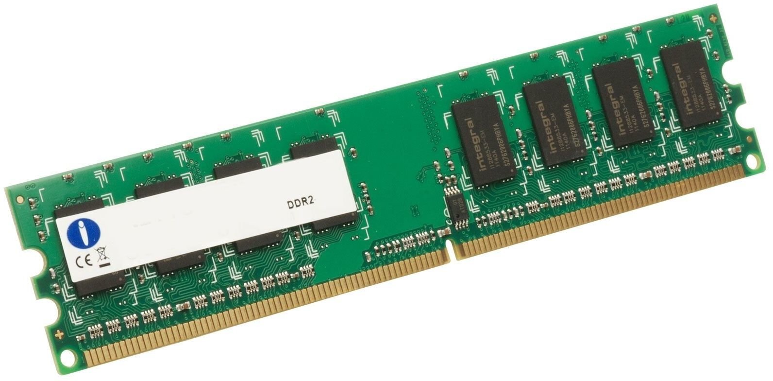 Integral 2GB 800MHz DDR2 CL6 DIMM IN2T2GEXNFX kaina ir informacija | Operatyvioji atmintis (RAM) | pigu.lt