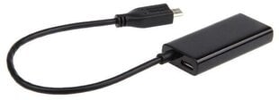 Gembird адаптер MHL - HDMI/Micro USB (BF)(5pin) цена и информация | Адаптеры, USB-разветвители | pigu.lt