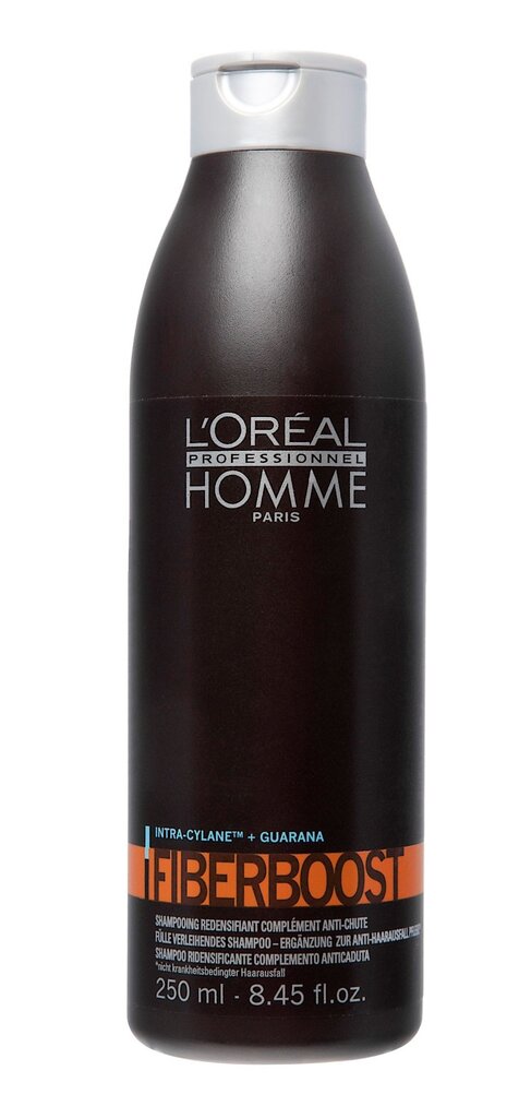 Plaukus tankinantis šampūnas vyrams L'Oreal Professionnel Paris Homme Fiberboost 250 ml цена и информация | Šampūnai | pigu.lt