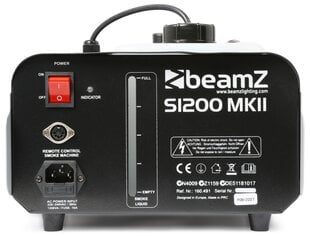 Дым-машина BeamZ S1200 MKII цена и информация | Праздничные декорации | pigu.lt