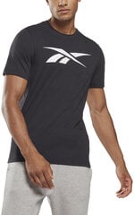 Marškinėliai vyrams Reebok Gs Vector Tee Black HD4000, juodi kaina ir informacija | Vyriški marškinėliai | pigu.lt