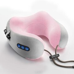 GARETT BEAUTY RELAX neck massage cushion pink цена и информация | Массажеры | pigu.lt