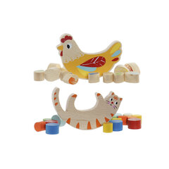 Medinis žaislas DKD Home Decor, 19.5 x 13 x 3 cm, 2 vnt. цена и информация | Развивающие игрушки | pigu.lt
