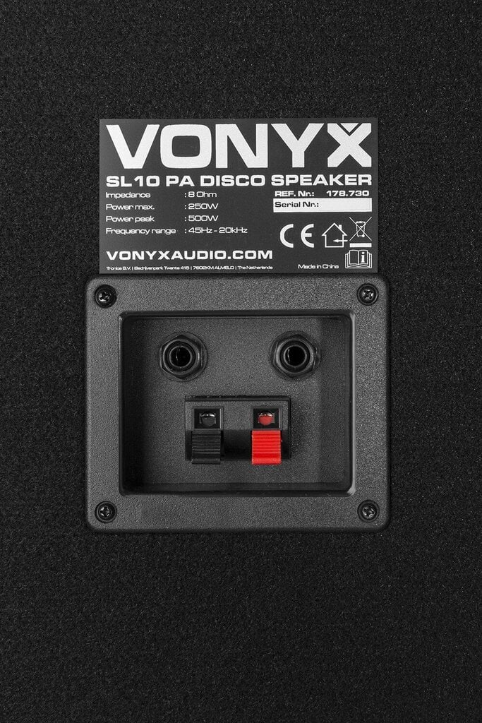 Vonyx SL10 kaina ir informacija | Garso kolonėlės | pigu.lt