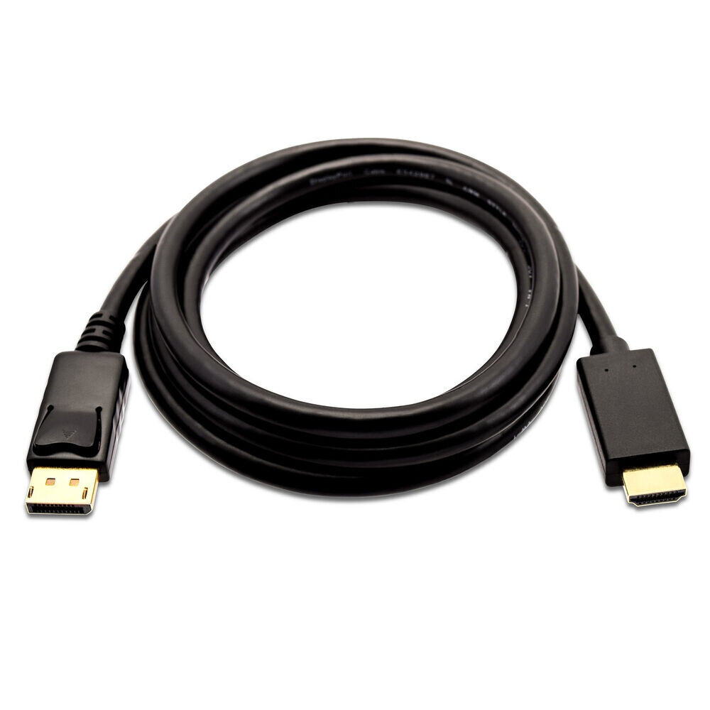V7 kabelis DisplayPort HDMI V7DP2HD-02M-BLK-1E, 2 m цена и информация | Kabeliai ir laidai | pigu.lt