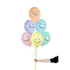 Воздушные шары Party Deco Эмоции, 6 шт., 30 см цена и информация | Шарики | pigu.lt