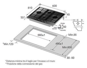 Samsung NA64H3010BS kaina ir informacija | Kaitlentės | pigu.lt