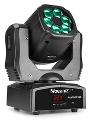 BeamZ Panther 80 LED Moving Head с вращающимися линзами цена и информация | Праздничные декорации | pigu.lt