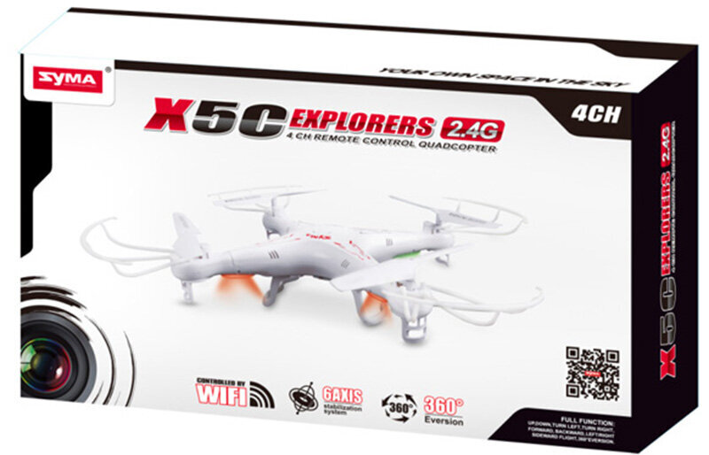 Syma X5C 2 kaina ir informacija | Dronai | pigu.lt