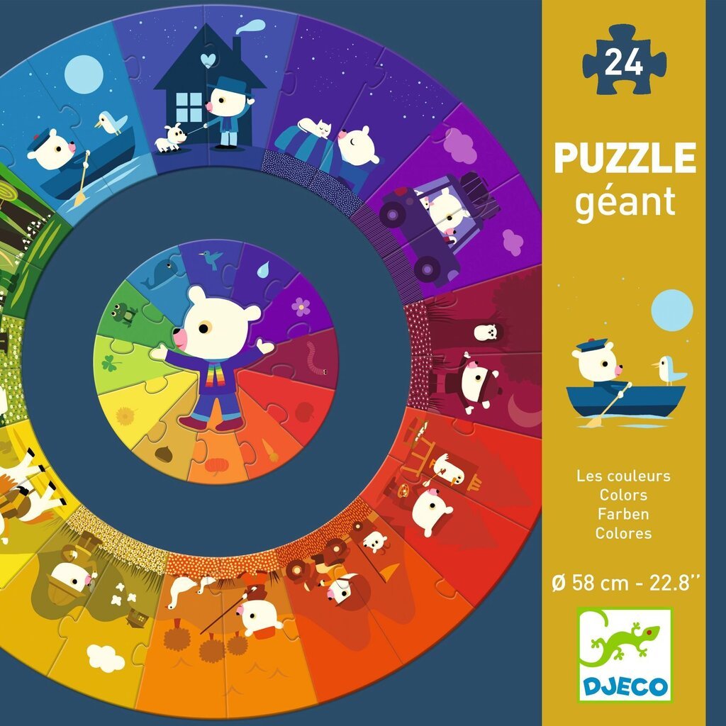 Dėlionė Djeco (24 vnt. + 13 vnt.), DJ07017 цена и информация | Dėlionės (puzzle) | pigu.lt