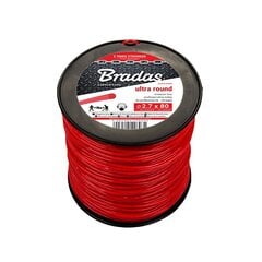 Леска для триммера Bradas ULTRA Round, 2,7 мм x 400 м (2,5 кг) цена и информация | Запчасти для садовой техники | pigu.lt