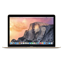 MacBook 2015 Retina 12" - Core M 1.2GHz / 8GB / 512GB SSD / US / золотой (подержанный, состояние B) цена и информация | Ноутбуки | pigu.lt