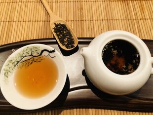Черный чай HAZO - Osmanthus Pu Er Tea цена и информация | Чай | pigu.lt
