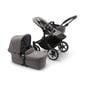 Bugaboo Donkey 5 Mono universalus vežimėlis, Graphite/Grey Melange-Grey Melange цена и информация | Vežimėliai | pigu.lt