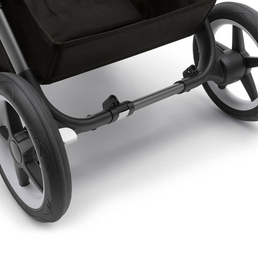 Bugaboo Donkey 5 Mono universalus vežimėlis, Graphite/Grey Melange-Grey Melange kaina ir informacija | Vežimėliai | pigu.lt