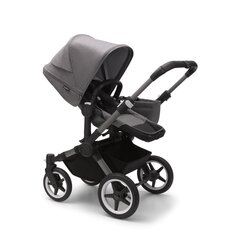 Bugaboo Donkey 5 Mono универсальная коляска, Graphite/Grey Melange-Grey Melange цена и информация | Коляски | pigu.lt