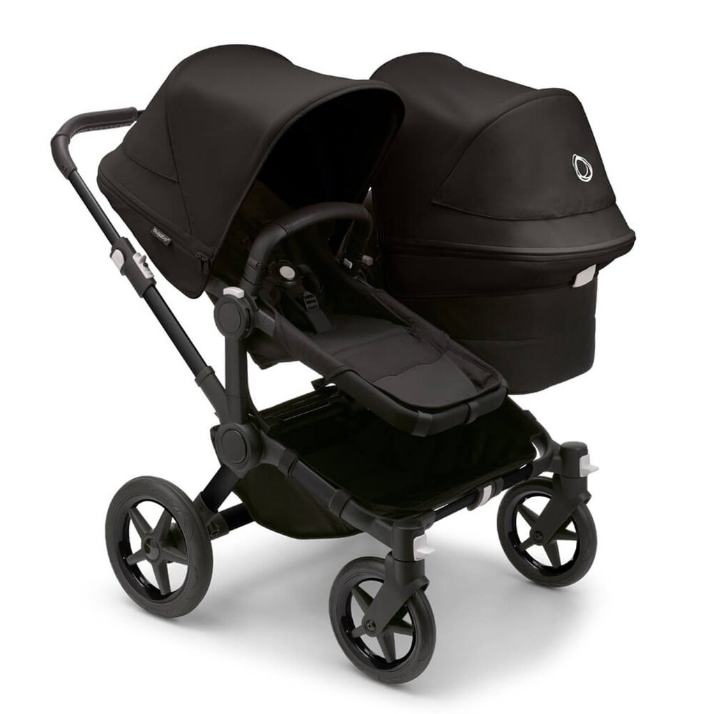 Bugaboo Donkey 5 Mono universalus vežimėlis, Graphite/Grey Melange-Grey Melange kaina ir informacija | Vežimėliai | pigu.lt