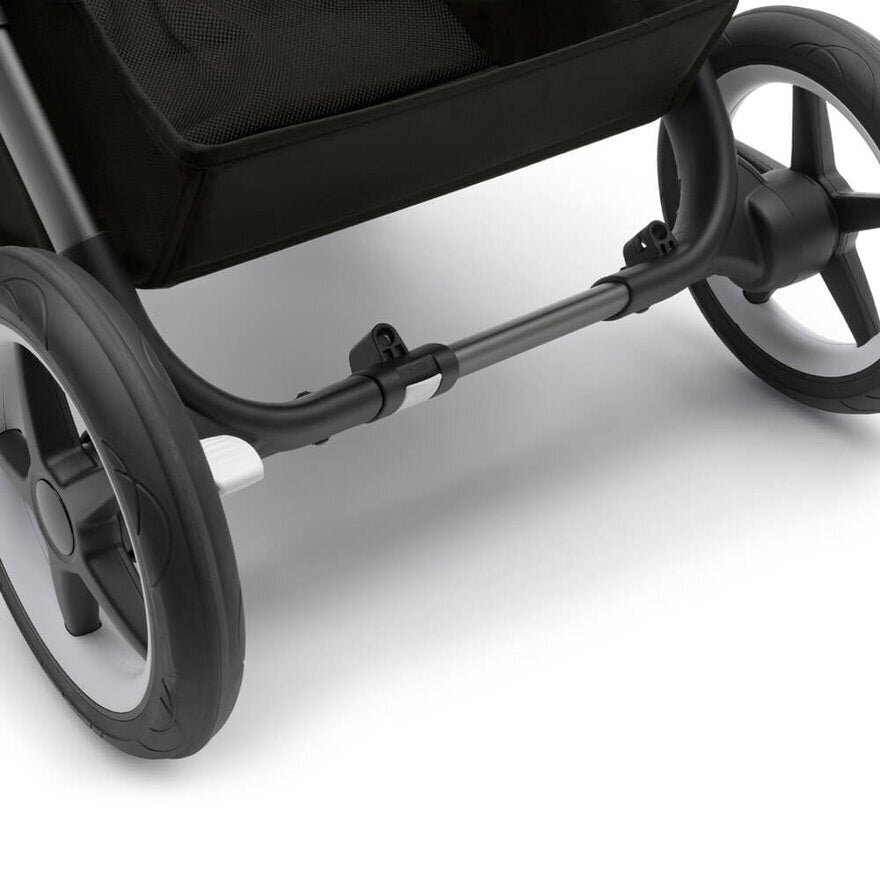 Bugaboo Donkey 5 Mono universalus vežimėlis, Black/Midnight Black-Midnight Black kaina ir informacija | Vežimėliai | pigu.lt