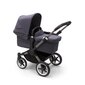 Bugaboo Donkey 5 Mono universalus vežimėlis, Graphite/Stormy Blue-Stormy Blue kaina ir informacija | Vežimėliai | pigu.lt