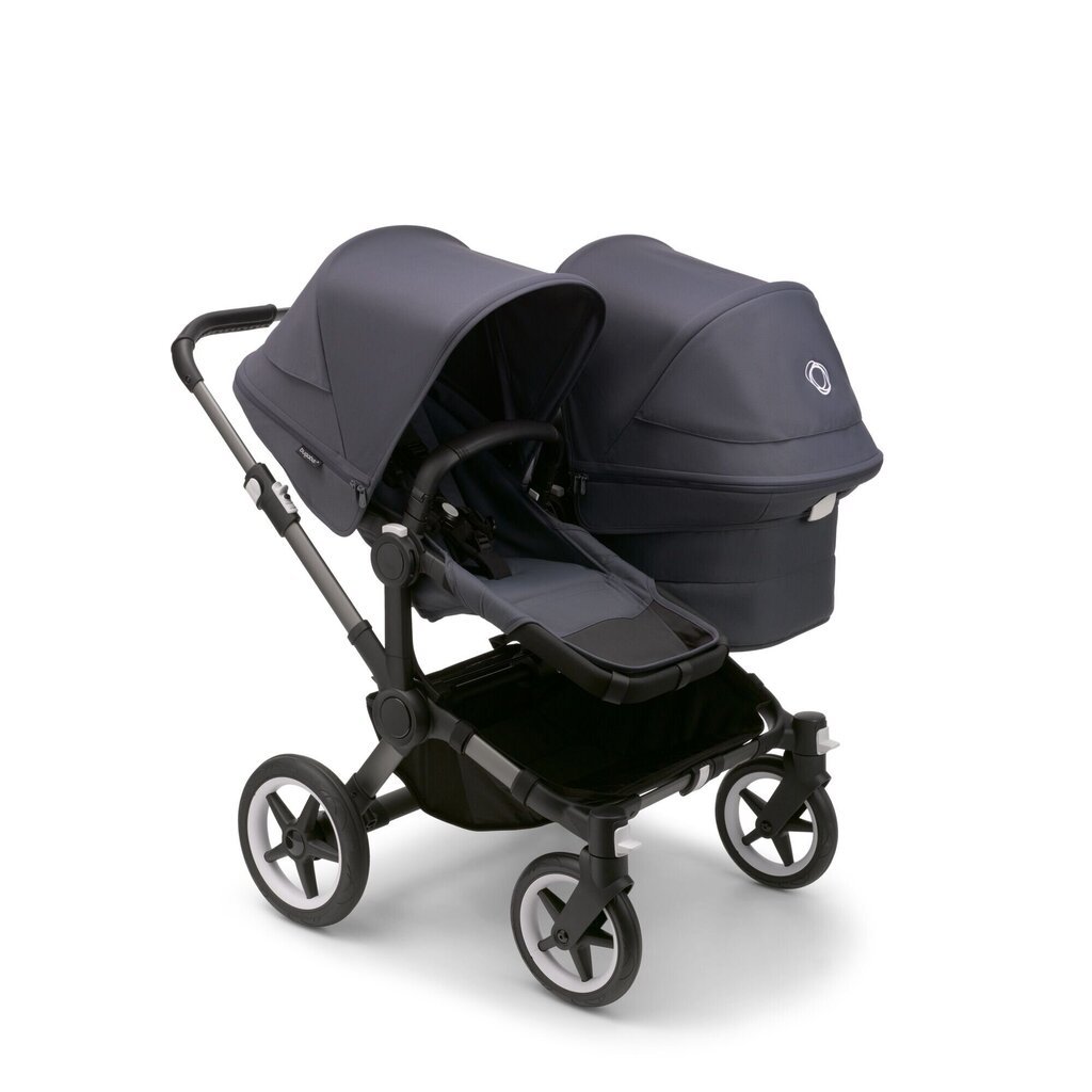 Bugaboo Donkey 5 Mono universalus vežimėlis, Graphite/Stormy Blue-Stormy Blue kaina ir informacija | Vežimėliai | pigu.lt