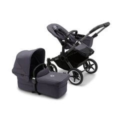 Bugaboo Donkey 5 Mono универсальная коляска, Graphite/Stormy Blue-Stormy Blue цена и информация | Тележка | pigu.lt