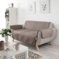 Douceur d’Intérieur sofos užtiesalas Lounge, 223x179 cm, riešuto spalvos kaina ir informacija | Baldų užvalkalai | pigu.lt