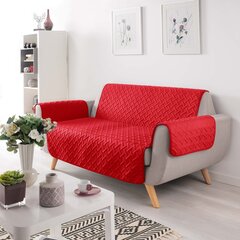 Douceur d’Intérieur sofos užtiesalas Lounge, 223x179 cm, raudonas kaina ir informacija | Baldų užvalkalai | pigu.lt