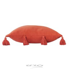 Декоративная подушка Tasselina Terracotta Orange цена и информация | Декоративные подушки и наволочки | pigu.lt