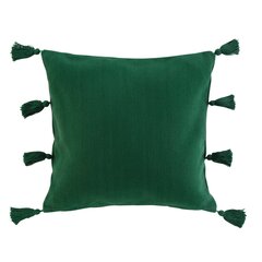 Декоративная подушка Tasselina Green цена и информация | Декоративные подушки и наволочки | pigu.lt