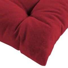 Стеганая подушка на стул Douceur d'Intérieur Mistral, темно-красная, 40x40 см цена и информация | Декоративные подушки и наволочки | pigu.lt